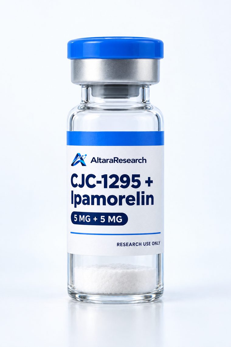CJC-1295 + Ipamorelin 5 mg + 5 mg vial
